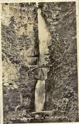 Multhomah Falls Colorado Postcard Postcard