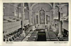 Christ Church Interior Philadelphia, PA Postcard Postcard