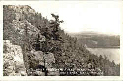 West Bluff from near Turks Head Rock Postcard
