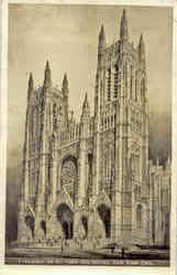 Cathedral of St. John the Divine Postcard
