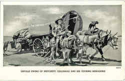 Orville Ewing of Pritchett, Colorado and His Touring Menagerie Orville Ewing of Pritchett, Colorado and His Touring Menagerie