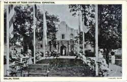 The Alamo at Texas Centennial Exposition Postcard