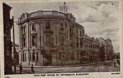 Head Post Office, St. Petersgate Greater Manchester Postcard Postcard