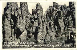 Wonderland of Rocks, Chiricahua National Monument Scenic, AZ Postcard Postcard