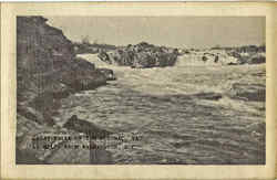 Great Falls of the Potomac Scenic, VA Postcard Postcard