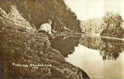 Fishing Postcard