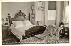 Bedroom of Franklin D. Roosevelt, Home of Franklin D. Roosevelt National Historic Site Postcard