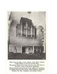 Interior of St. Paul's Chapel New York, NY Postcard Postcard