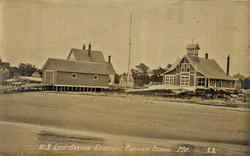 U. S. Life Saving Station Postcard