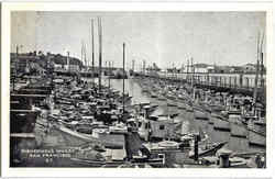 Fishermen's Wharf Postcard