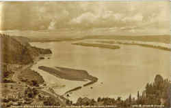 Columbia River from Crown Point Postcard