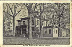 Danville Public Library Postcard
