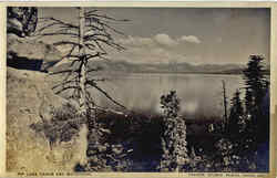 Lake Tahoe and Mountains Postcard