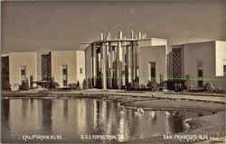 California Bldg, G.G.I. Exposition, San Francisco Bldg. Postcard
