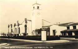New Union Passenger Station Postcard