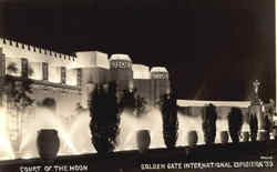 Court of the Moon, Golden Gate International Exposition San Francisco, CA Postcard Postcard