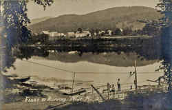 Ferry at Rumford Point Postcard
