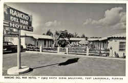 Rancho Del Mar Hotel, North Ocean Boulevard Postcard