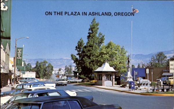 On The Plaza In Ashland Oregon