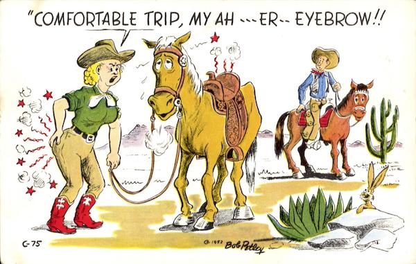 C-75 Comfortable Trip Cowboy Western