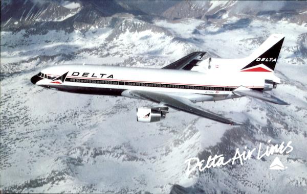 Delta's Long-Range L-1011-500 Tristar Aircraft