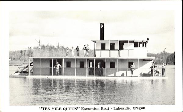 Ten Mile Queen Excursion Boat Lakeside Oregon