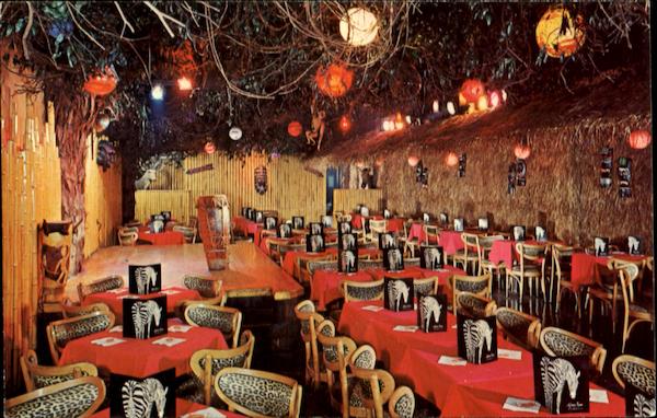 The Exciting African Room, 156 W. 44th St. New York