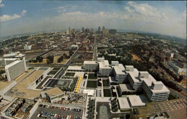 Crown Center Hotel And Office Complex Kansas City Missouri