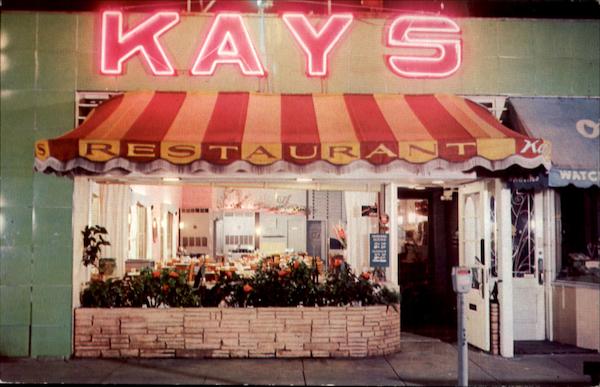 Kay's Restaurant, 734 Main Street Daytona Beach Florida