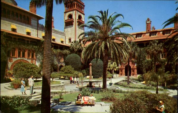 Garden Of Ponce De Leon Hotel St. Augustine Florida