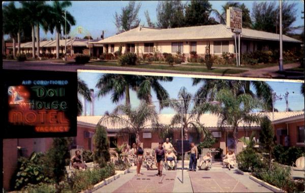 Doll House Motel, 1325 Fourth St. So St. Petersburg Florida