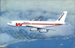 Western The Only Way To Fly Postcard