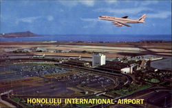 Honolulu International Airport Postcard