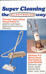 Super Cleaning The Electrolux Way Postcard