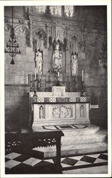 Trinity Church, Broadway and Wall Street Postcard