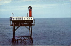 Diamond Shoals Texas Tower Postcard