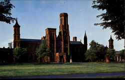 The Smithsonian Institution Building Postcard