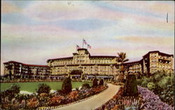 The Huntington Hotel And Bungalows Postcard