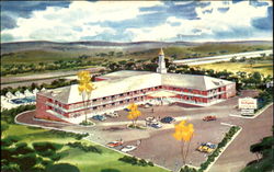 Greenwich New Englander Motor Hotel, 1114 Post Rd. U.S. #1 Exit 5 Conn. Tpke Connecticut Postcard Postcard