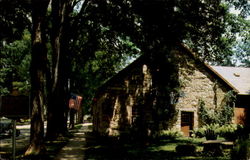 Old Stone Shop Postcard