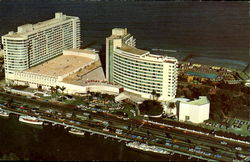 The Fabulous Fontainebleau Hotel Miami Beach, FL Postcard Postcard
