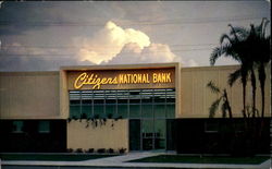 Citizens National Bank, Central Avenue 31st Street Postcard