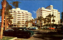 Beautiful Kenilworth House And Kenilworth Hotel Miami Beach, FL Postcard Postcard