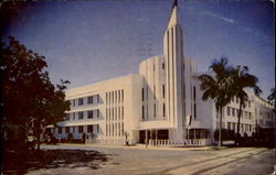 Plymouth Hotel Private Pool, 21st Street Miami Beach, FL Postcard Postcard