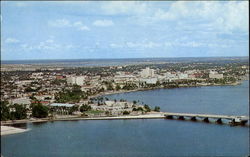 Skyline Of West Palm Beach Florida Postcard Postcard