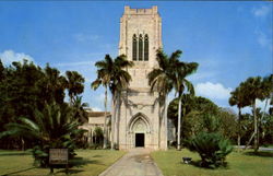 West Front And Tower, South County Road at Barton Ave Postcard