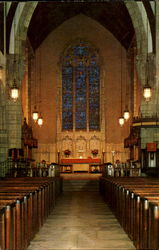 Nave Of The Church Of Bethesda-By-The-Sea, South County Road at Barton Ave Postcard