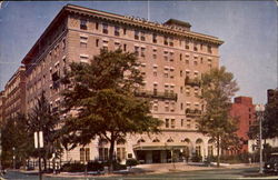 Fronting On Union Station Plaza Postcard