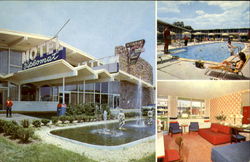 Diplomat Motor Hotel, New York Avenue and Bladensburg rd. N. E Postcard
