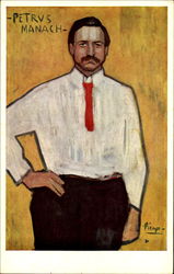 Petrvs Manach, National Gallery of art Postcard